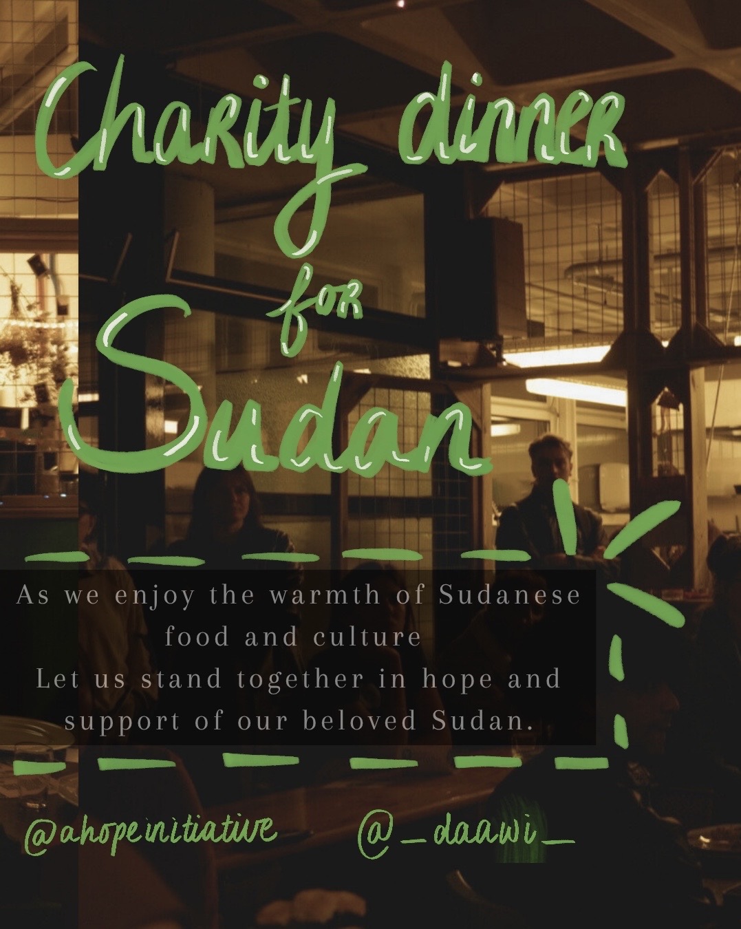 Charity Dinner for Sudan