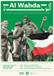 Milla Milla, Sudan Connect & Orisun present: Resilience through sport