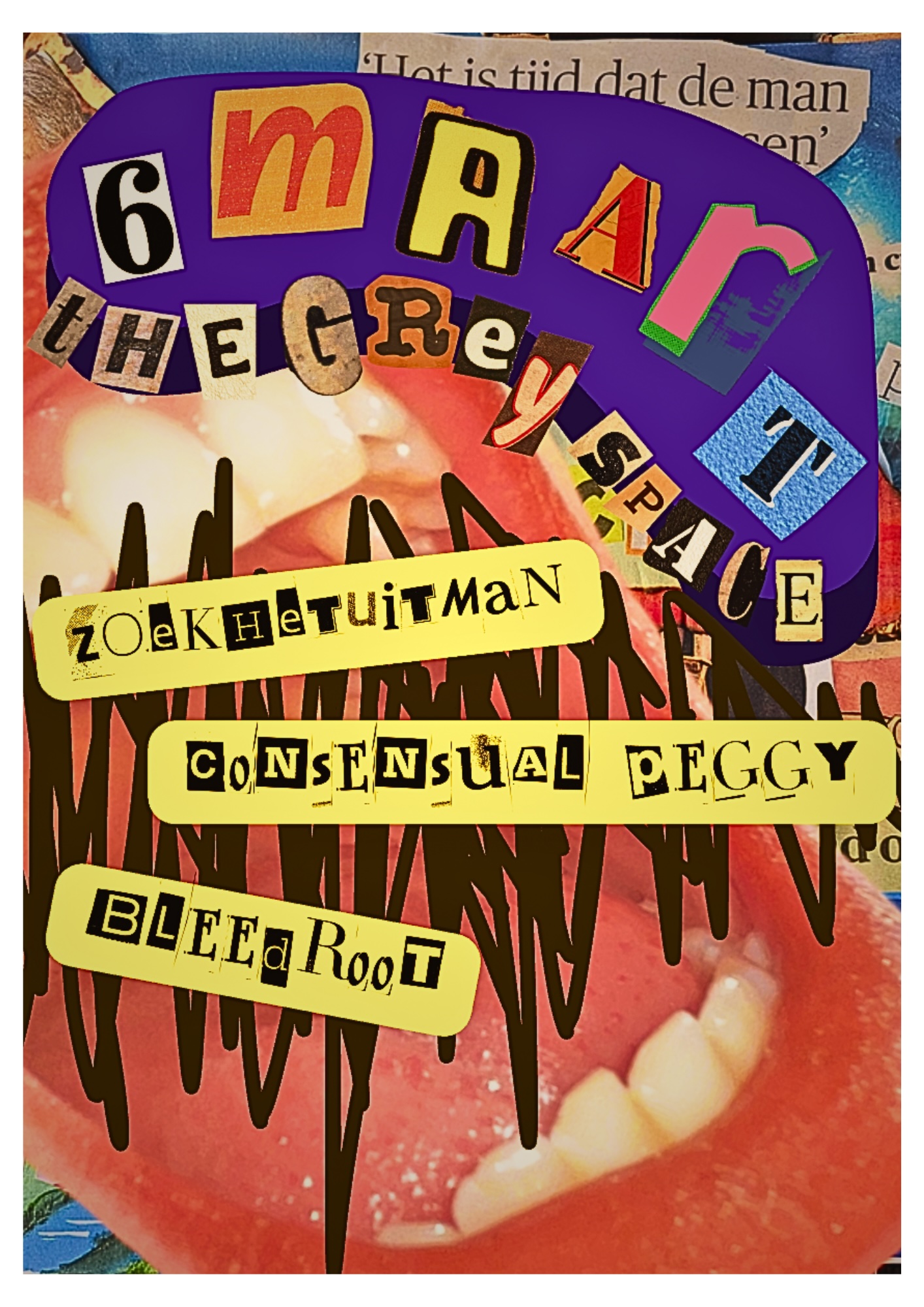 ZOEKHETUITMAN EP Release + Bleedroot + Consensual Peggy